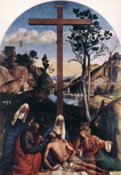 Deposition Renaissance Giovanni Bellini Ölgemälde